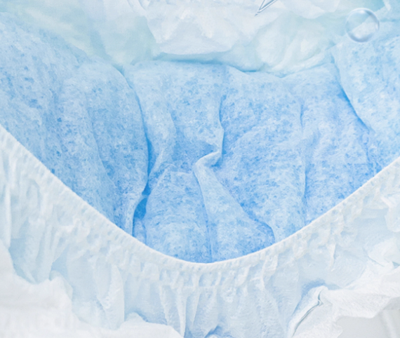 Non-fluorescent Mild Material Disposable Adult Pants Diapers