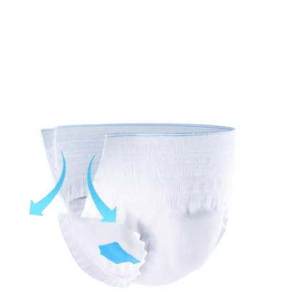 80-pack Disposable Adult Pull-up Pants for Mild Incontinence