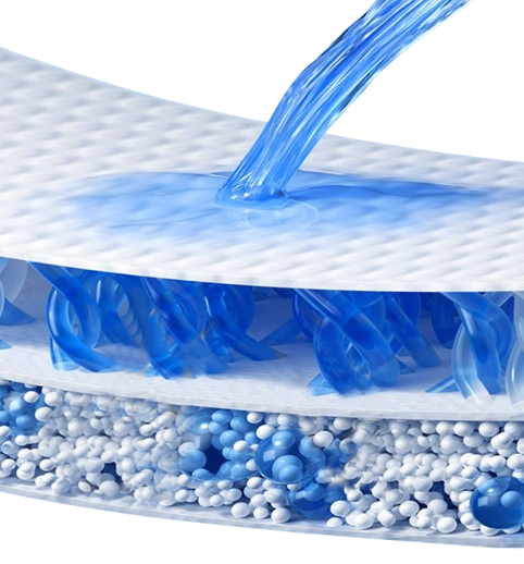 Long-lasting Absorbent Adult Pull-up Diapers