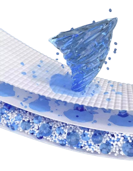 Non-fluorescent Mild Material Disposable Adult Pants Diapers